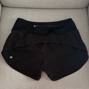 lululemon athletica Women's Athletic Black Shorts